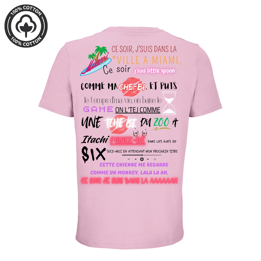 T-shirt Paroles "MENACE"