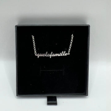 Bracelet "Que la famille" Acier Inoxydable - qlfwood™