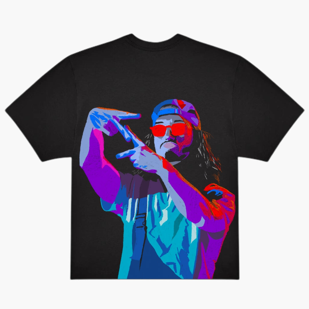 T-shirt N.O.S Z Avec les Doigts