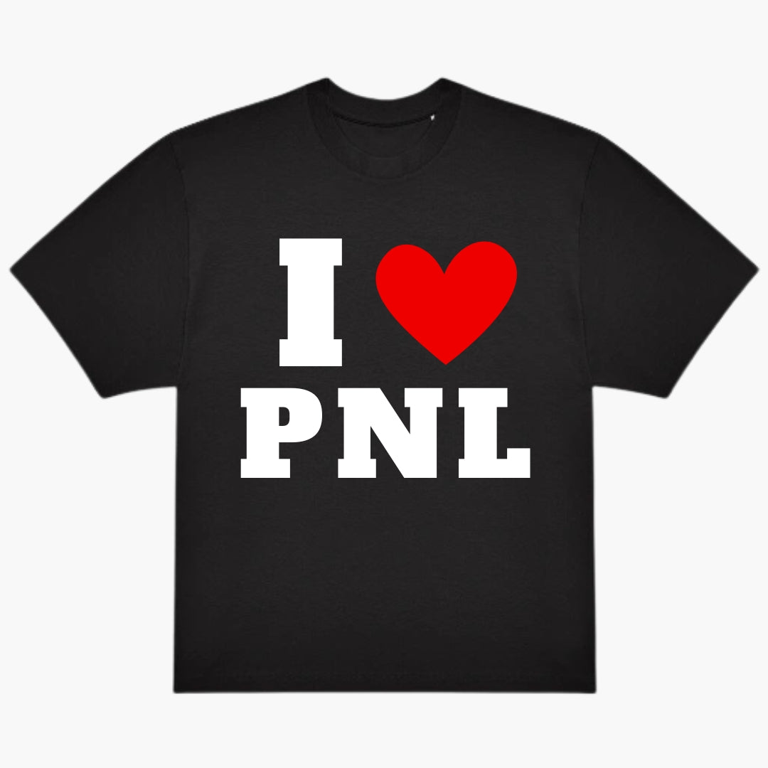 T-shirt "I love PNL"