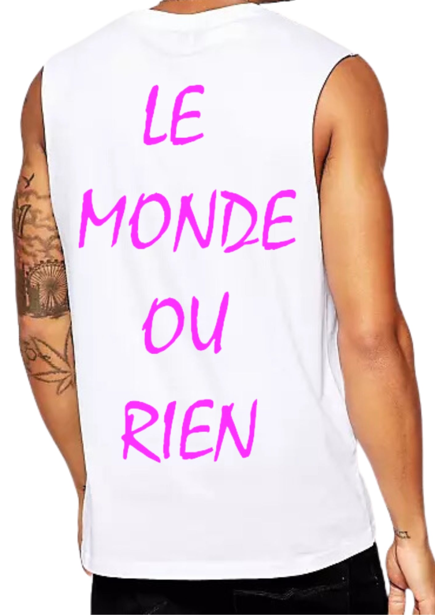 Débardeur Le Monde ou Rien - qlfwood™