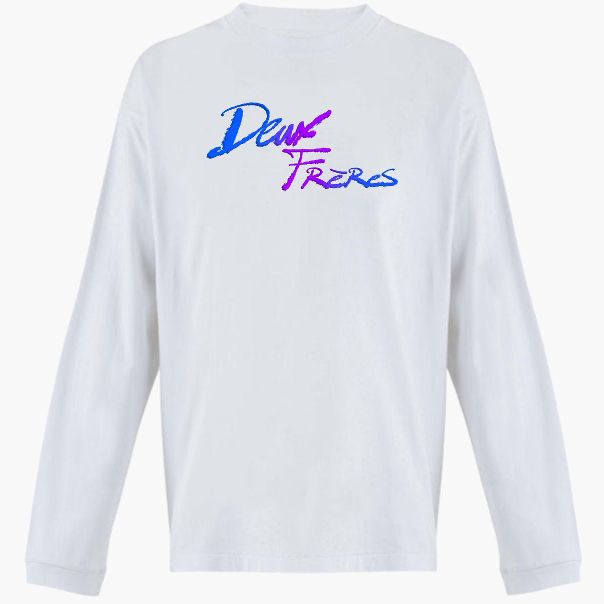 T-Shirt Manche Longue - track liste Deux Frères