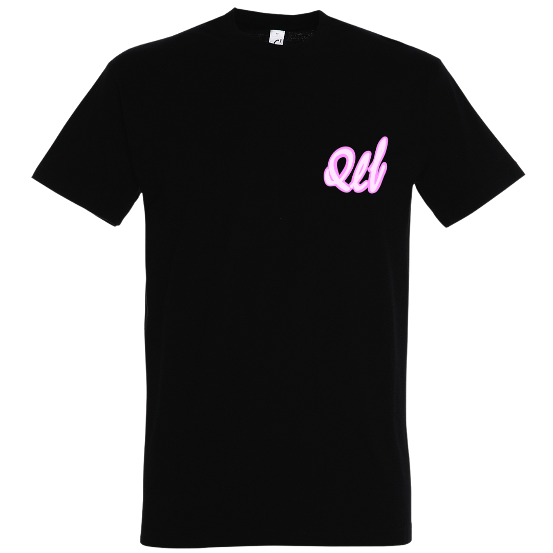 T-shirt Que la Famille Rose Néon