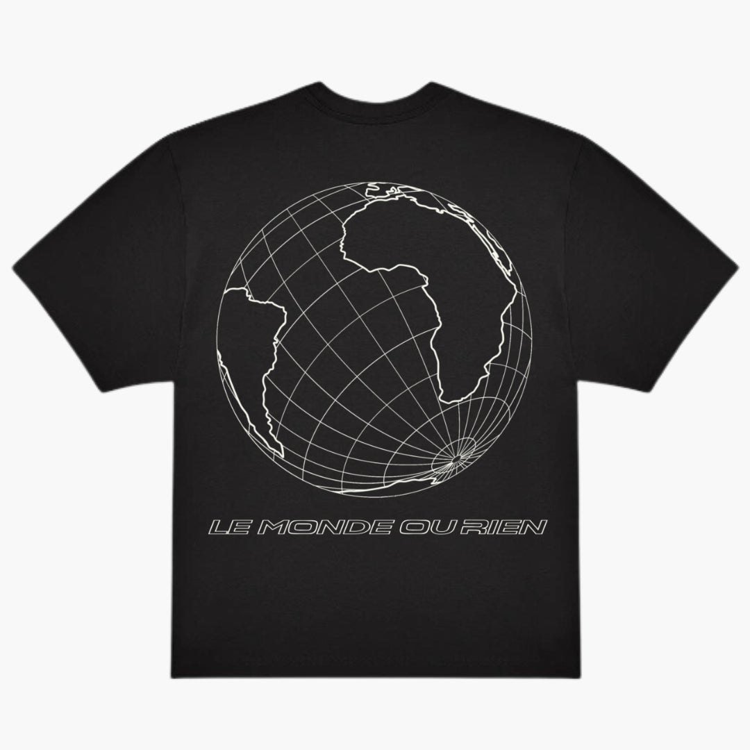 T-Shirt OverSize "Le Monde Ou Rien"
