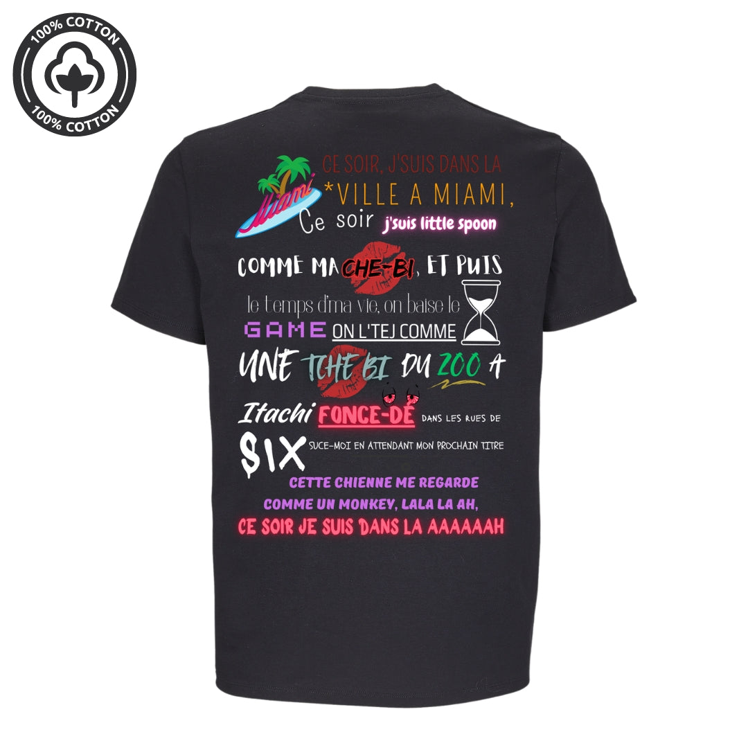 T-shirt Paroles "MENACE"