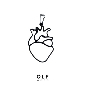 Pendentif Cœur QLF - qlfwood™
