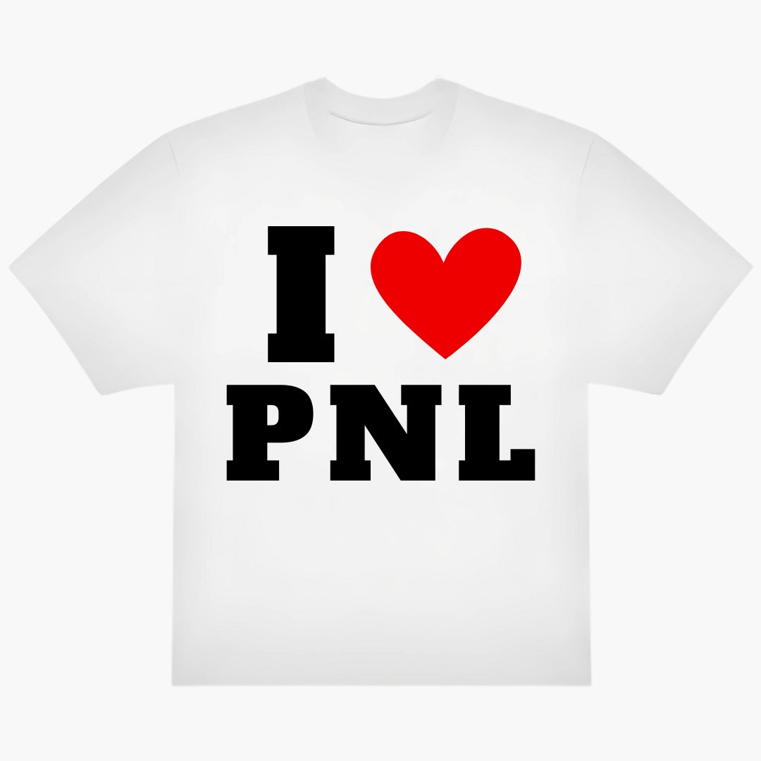T-shirt "I love PNL"